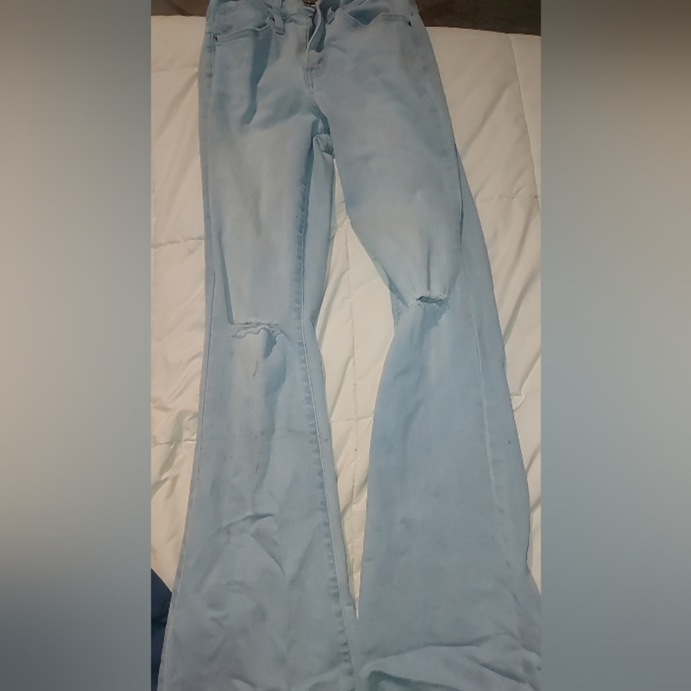 Light Blue Denim Jeans